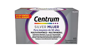 Centrum Silver Mujer 60 Comprimidos.