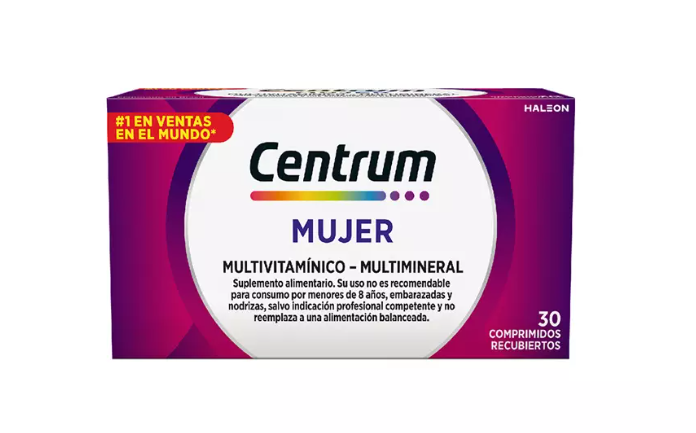 Centrum Mujer 30 Comprimidos recubiertos.