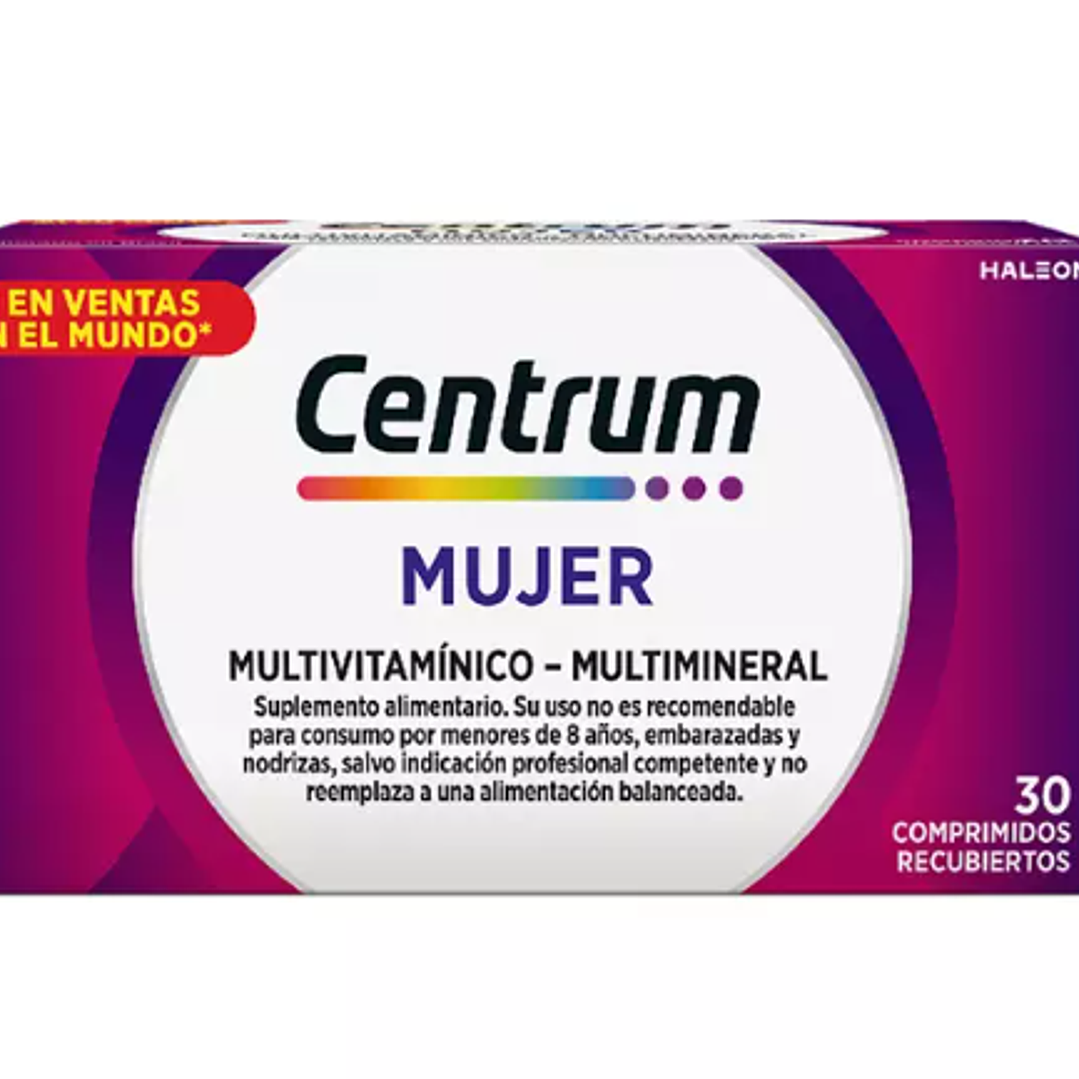 Centrum Mujer 30 Comprimidos. 1
