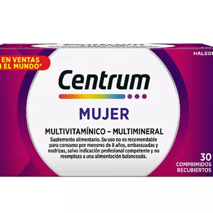 Centrum Mujer 30 Comprimidos. 1