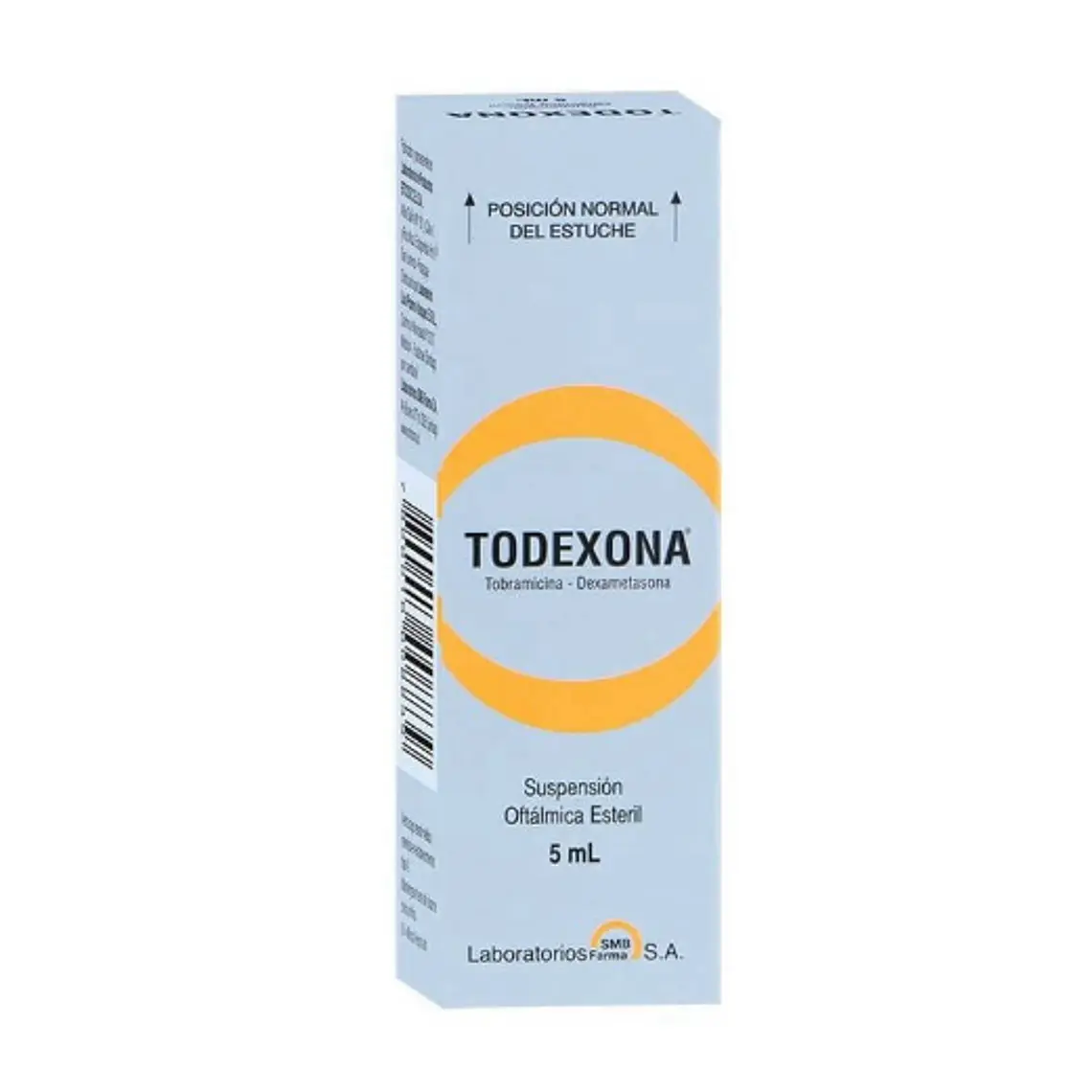 Todexona Dexametasona, Tobramicina Solución oftálmica 5 ml. 1