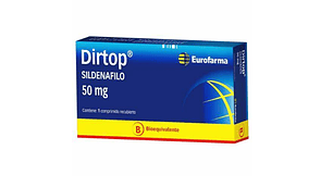 Dirtop (Bi) Sildenafil 50 mg 20 Comprimidos.