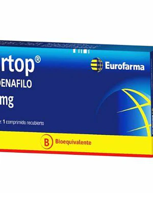 Dirtop (B) Sildenafil 50 mg 20 Comprimidos.