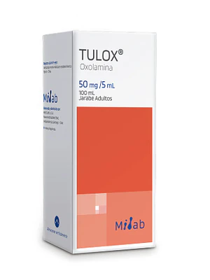 Tulox Oxolamina 50 mg / 5 ml Jarabe adultos 100 ml.