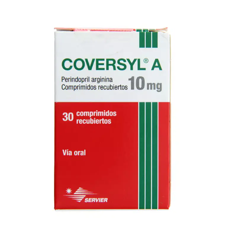 Coversyl A  Perindropil 10 mg 30 Comprimidos. 1