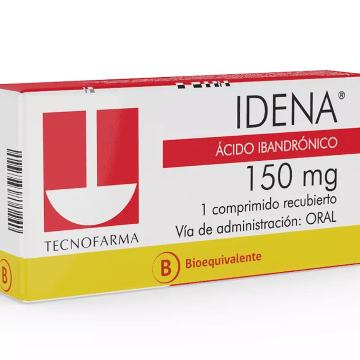 Idena (B) Ácido Ibandrónico 150 mg 1 Comprimido recubierto. 1