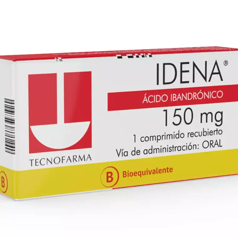 Idena (B) Ácido Ibandrónico 150 mg  1 Comprimido. 1