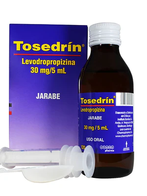 Tosedrín Levodropropizina 30 mg / 5 ml Jarabe 120 ml.