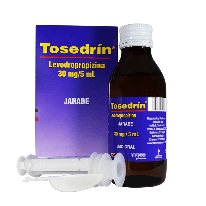 Tosedrín 30 mg / 5 ml Jarabe 120 ml. 1