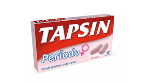 Tapsín Periodo  12 Comprimidos.
