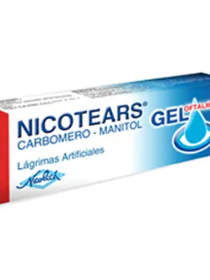 Nicotears  Carbómero, Manitol Gel oftálmico 5 g.