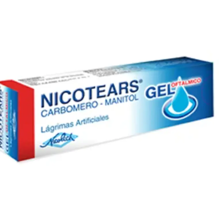 Nicotears  Carbómero, Manitol Gel oftálmico 5 g. 1