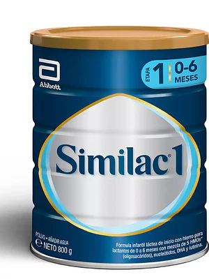 Similac 1 Fórmula Infantil 5HMO 800 g.