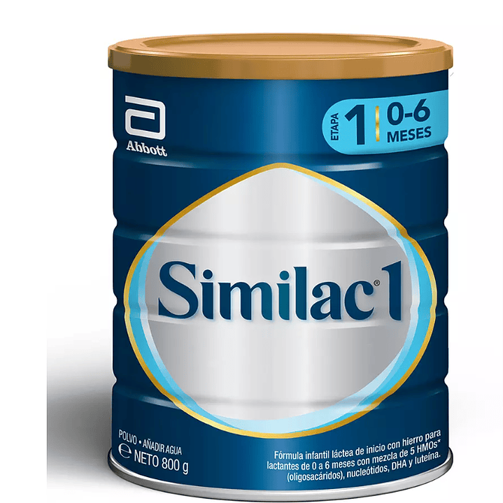 Similac 1 Fórmula infantil Polvo 800 gramos. 1