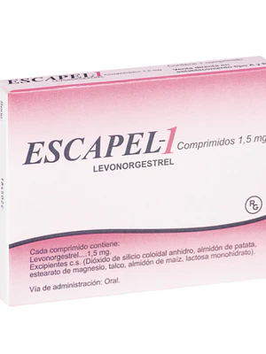 Escapel-1 Levonorgestrel 1,5 mg 1 Comprimido.