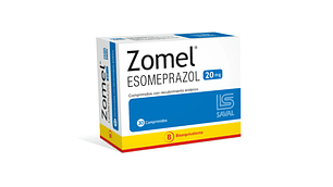 Zomel (B) Esomeprazol 20 mg 30 Comprimidos.