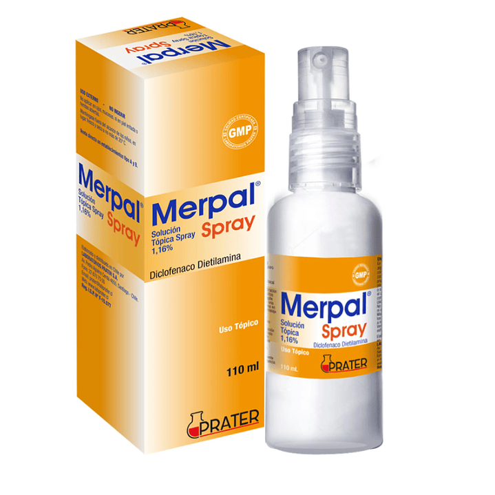 Merpal 1,16 % Solucion tópica Spray 110 ml. 1