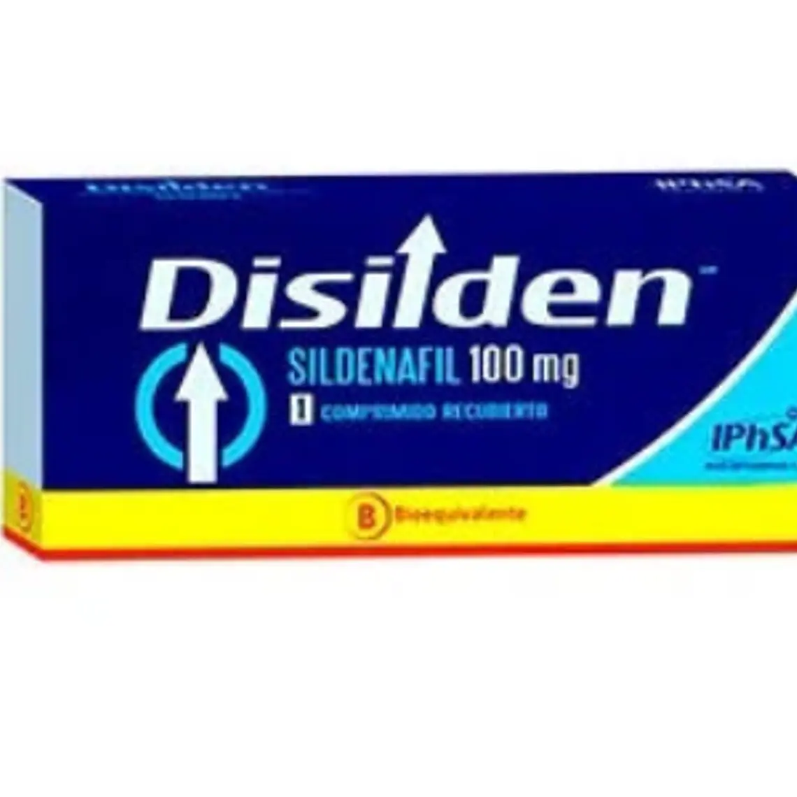 Disilden (B) Sildenafil 100 mg 1 Comprimidos recubiertos. 1