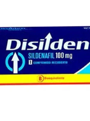 Disilden (B) Sildenafil 100 mg 1 Comprimidos recubiertos.