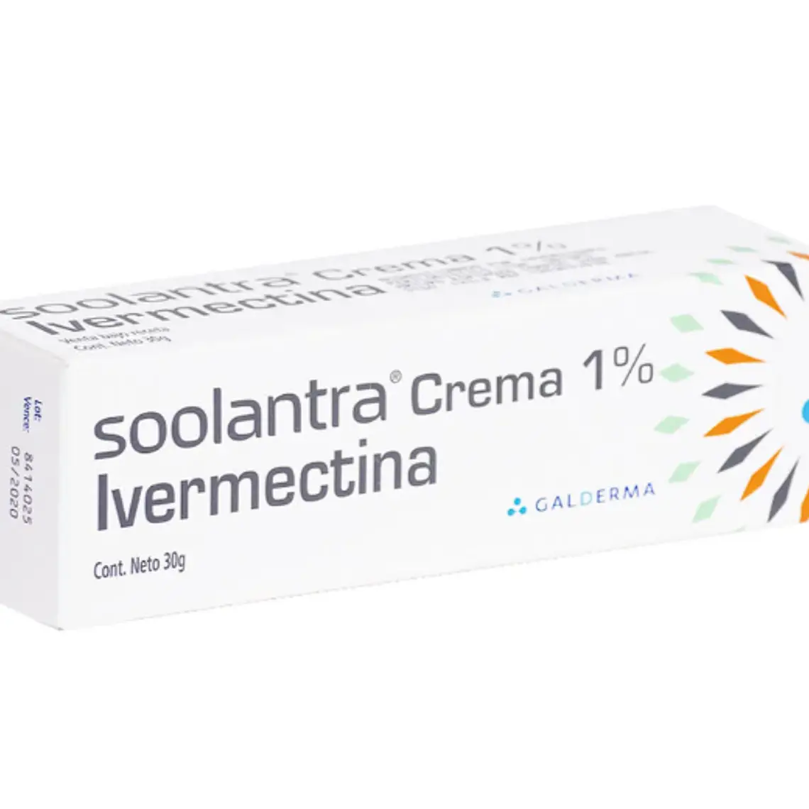 Soolantra Ivermectina Crema 1% 30 g. 1