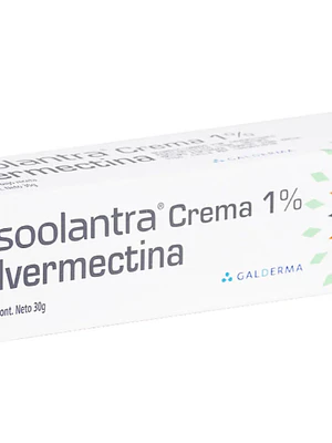 Soolantra Ivermectina Crema 1% 30 g.