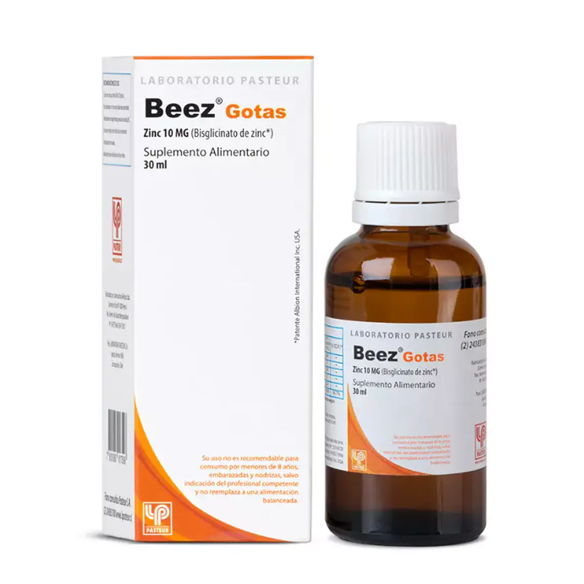 Beez  Zinc 10 mg Gotas 30 ml. 1
