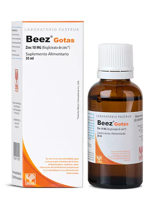 Beez  Zinc 10 mg Gotas 30 ml.
