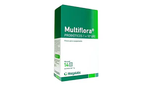 Multiflora Probióticos Polvo para suspensión oral 1 g 14 sachets.