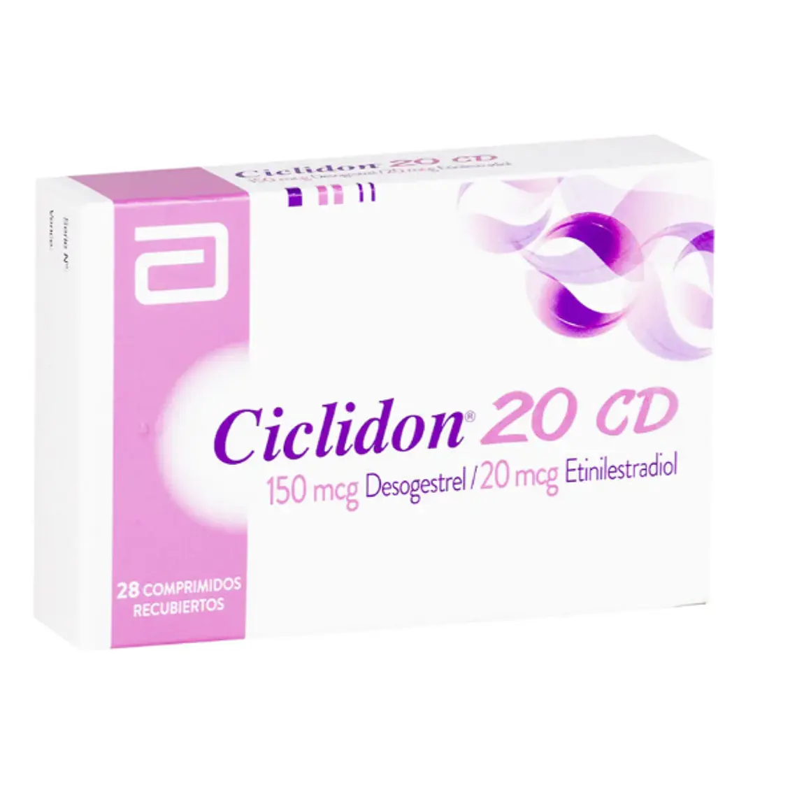 Ciclidon 20 CD Desogestrel Etinilestradiol 28 Comprimidos. 1