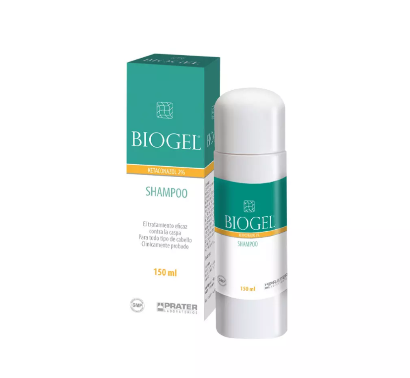 Biogel 2% Ketaconazol Shampoo Tópico 150 ml