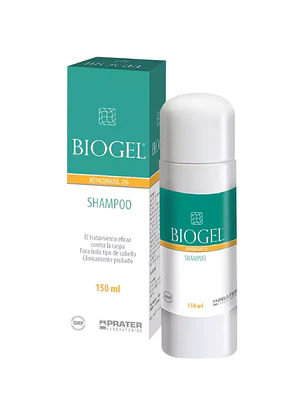 Biogel 2 % Ketaconazol Shampoo tópico 150 ml.