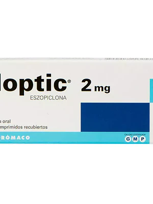 Noptic Eszopiclona 2 mg 30 Comprimidos recubiertos.