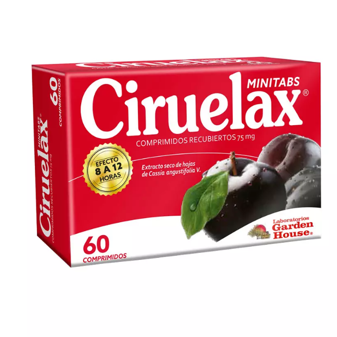 Ciruelax 75 mg 60 Minitabs. 1