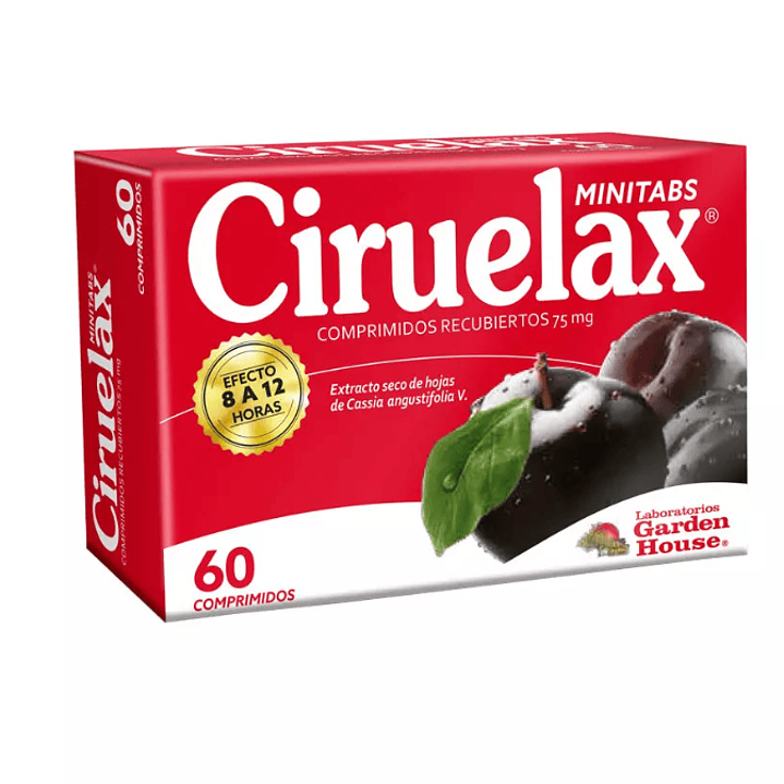Ciruelax 75 mg 60 Minitabs. 1