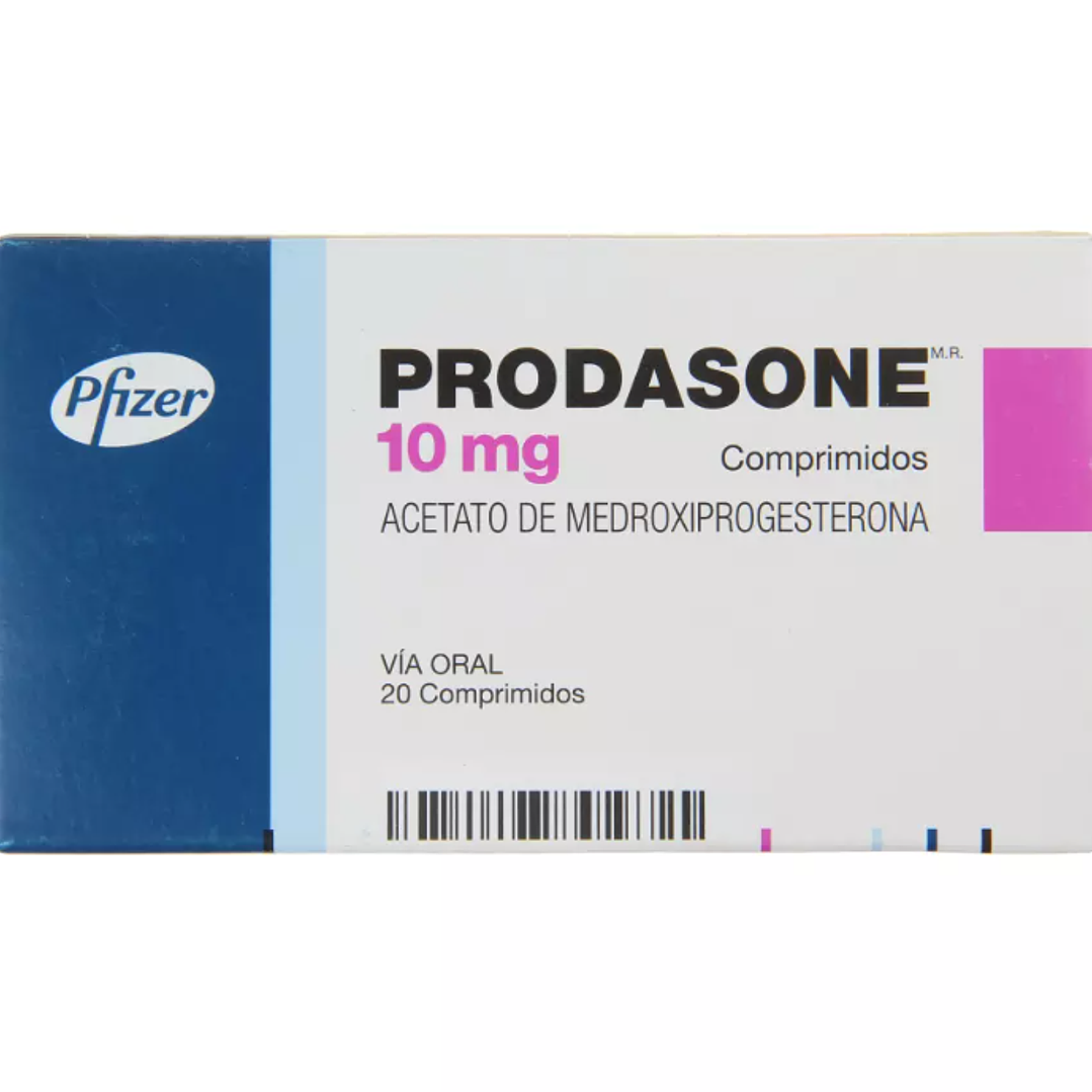 Prodasone 10 mg  20 Comprimidos. 1