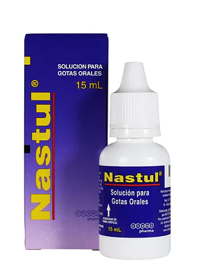 Nastul Clorfenamina, Pseudoefedrina Solución oral gotas 15 ml.