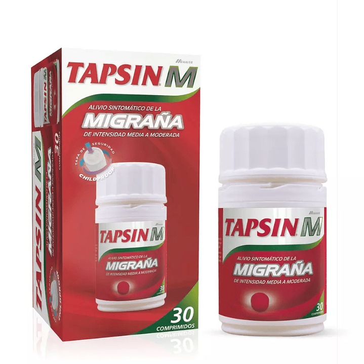 Tapsin Migraña 180 Comprimidos. 1