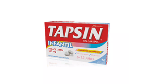 Tapsin Infantil 160 mg 16 Comprimidos masticables.