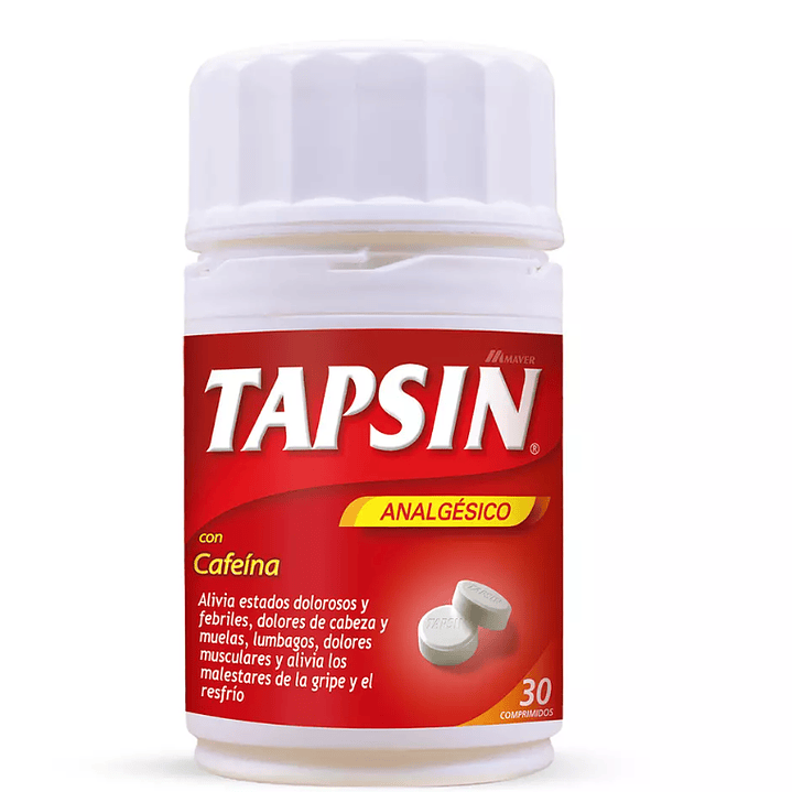 Tapsín Cafeína 600 Comprimidos. 1