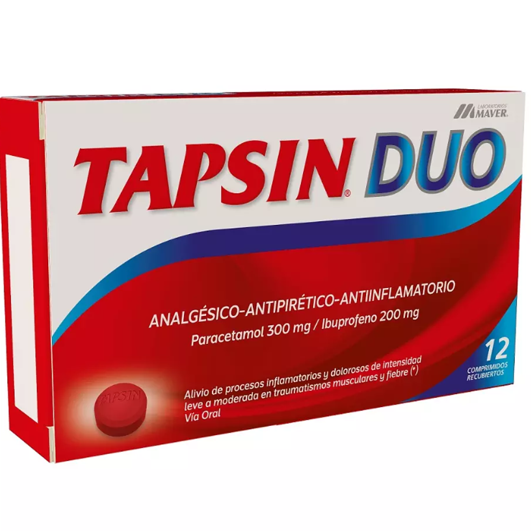 Tapsin Duo 12 Comprimidos. 1