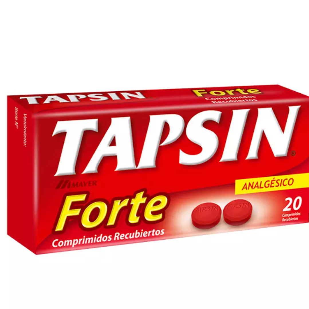 Tapsin Forte 20 Comprimidos. 1