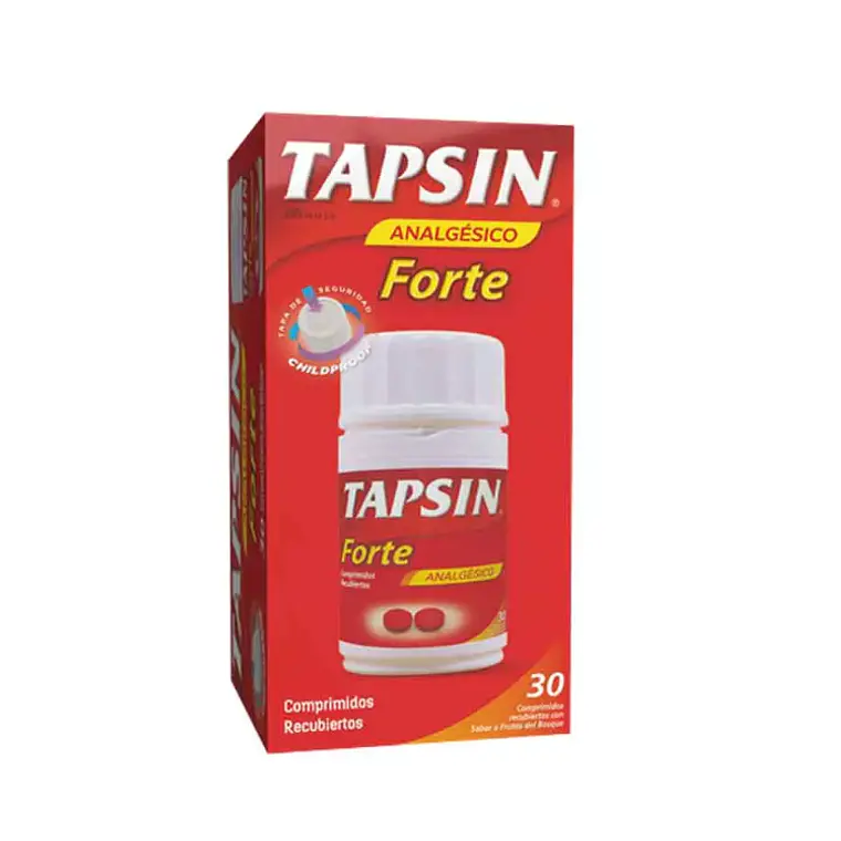 Tapsín Forte Paracetamol, Cafeína 600 Comprimidos. 1