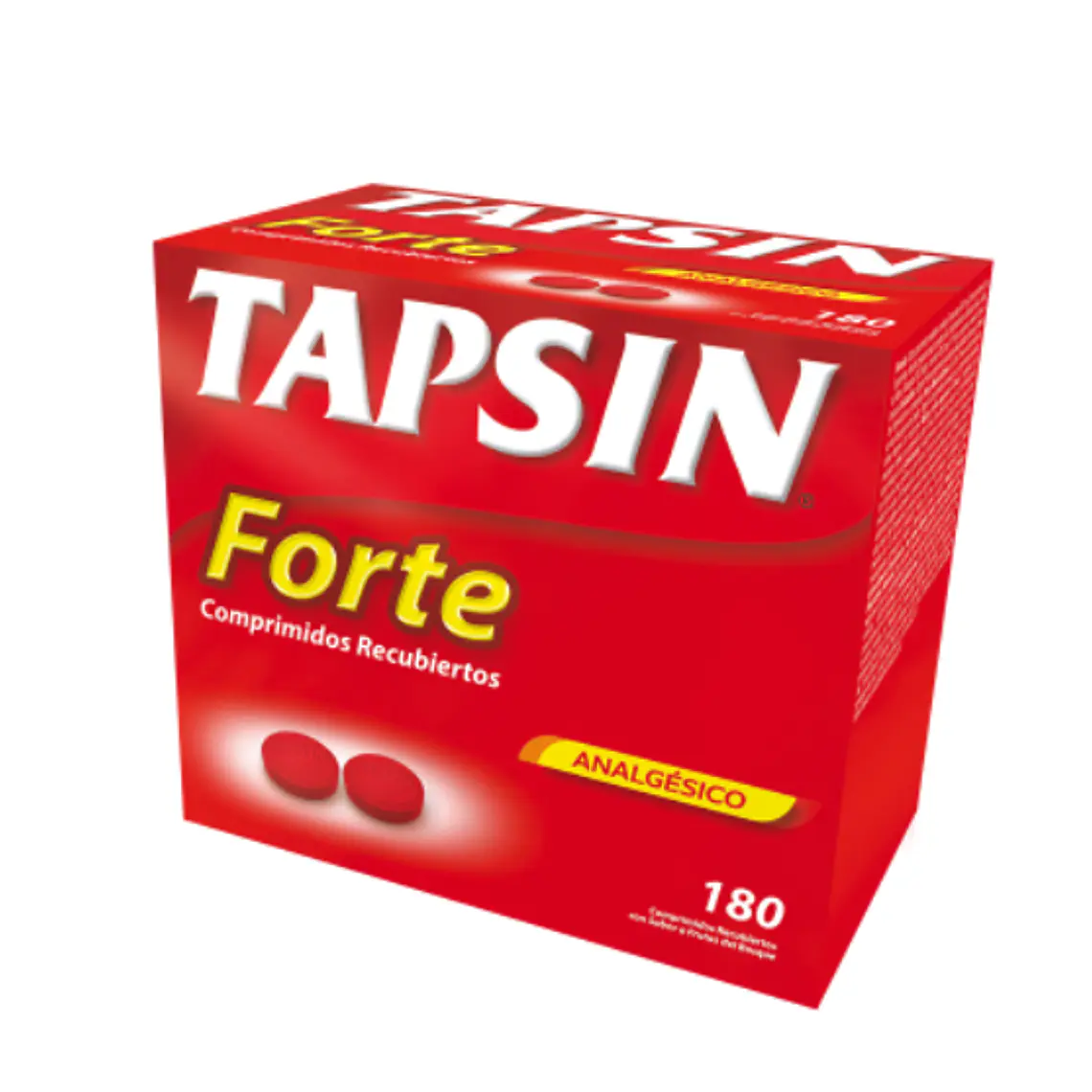 Tapsín Forte  Paracetamol, Cafeína 180 Comprimidos. 1