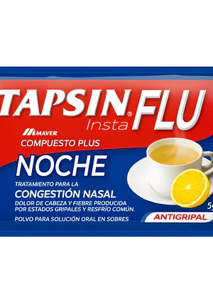 Tapsin Instaflu Noche Sobres por 30