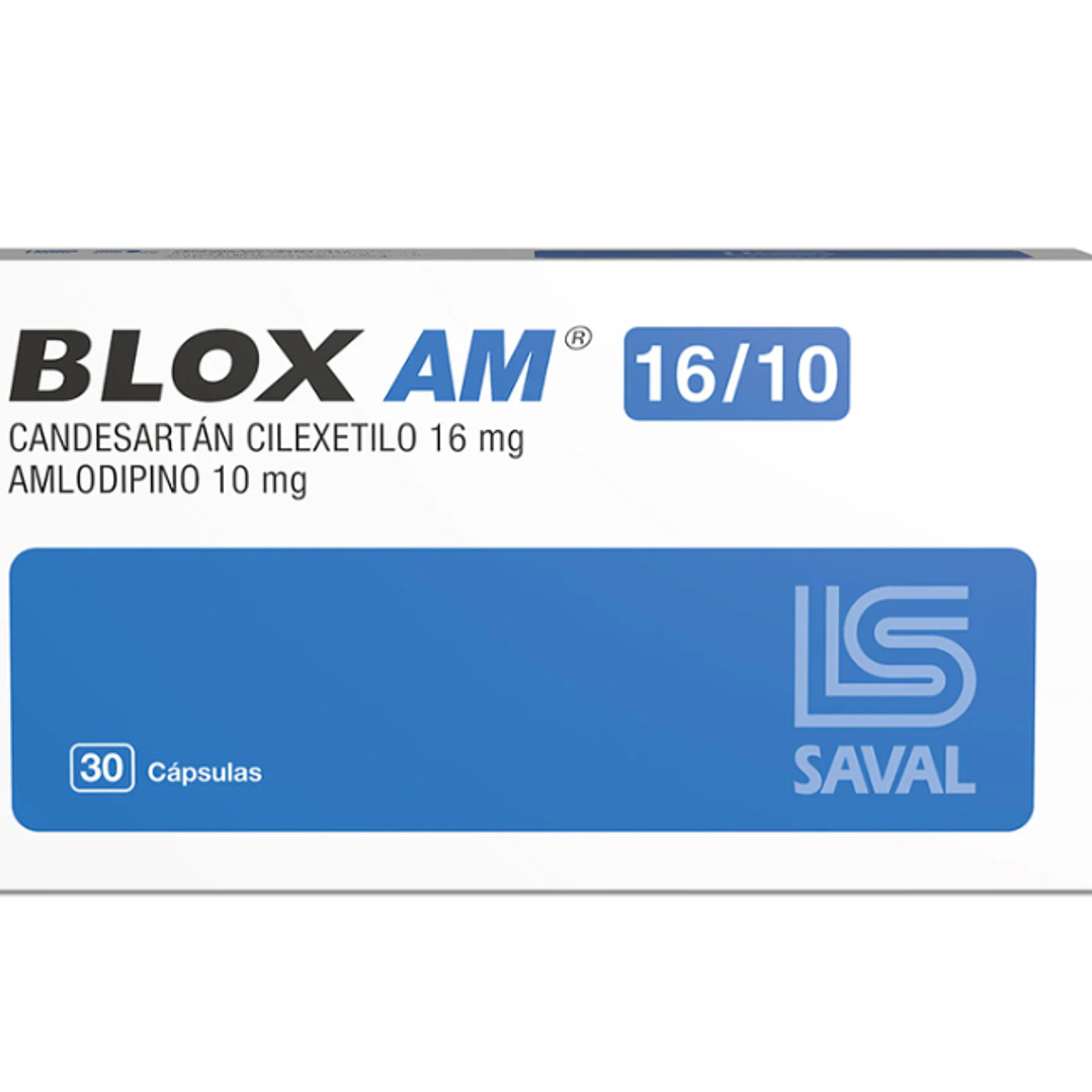 Blox Am 16/10 mg 30 Cápsulas. 1