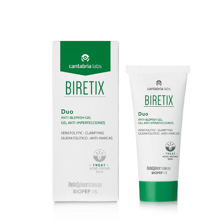Biretix  Duo Gel anti-imperfecciones 30 ml. 1