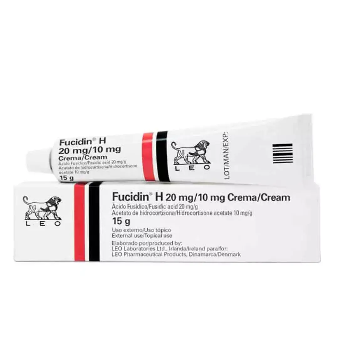 Fucidin H 20/10 mg Crema 15 g. 1