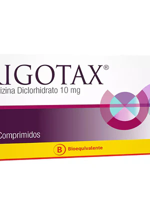 Rigotax (B) Cetirizina 10 mg 10 Comprimidos.