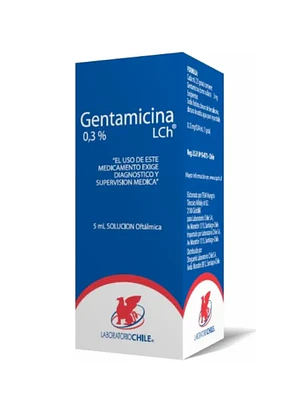 Gentamicina 0,3 % Ungüento oftálmico 3,5 g.