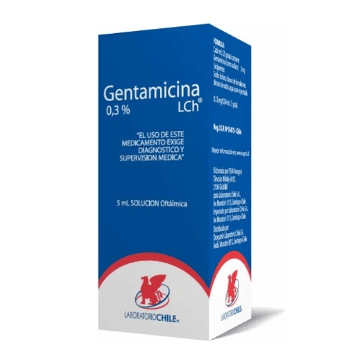 Gentamicina  Unguento oftálmico 3,5 gramos. 1